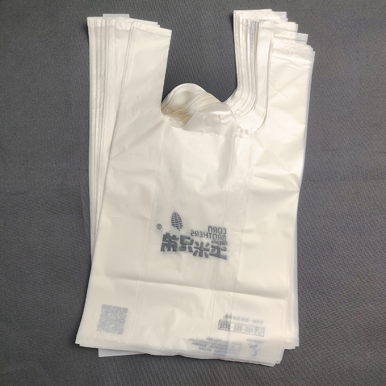 Compostable Biodegradable Vest Bags